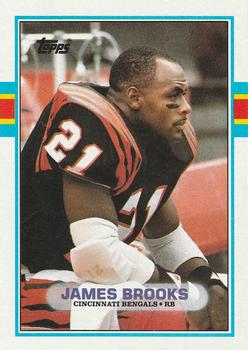 1989 Topps #35 James Brooks Front