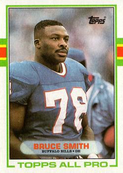 1989 Topps #44 Bruce Smith Front