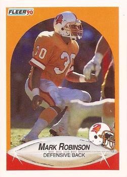 1990 Fleer #354 Mark Robinson Front