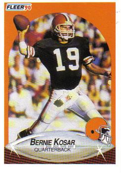 1990 Fleer #51 Bernie Kosar Front