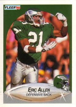 1990 Fleer #78 Eric Allen Front