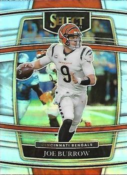 2021 Panini Select - Silver Prizm #9 Joe Burrow Front