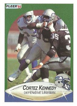 1990 Fleer Update #U-85 Cortez Kennedy Front