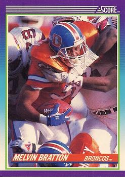 1990 Score #133 Melvin Bratton Front