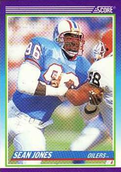 1990 Score #534 Sean Jones Front