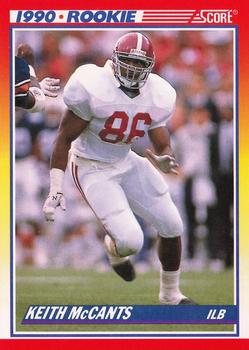 1990 Score #622 Keith McCants Front