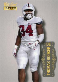 2022 Wild Card Matte - Silver #MB-103 Thomas Booker Front