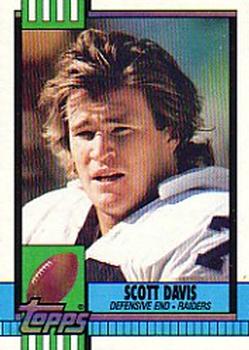 1990 Topps #292 Scott Davis Front