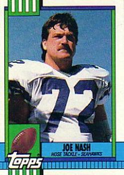 1990 Topps #343 Joe Nash Front