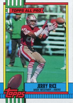 1990 Topps #8 Jerry Rice Front