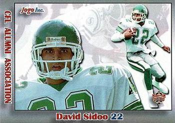 2013 JOGO CFL Alumni Series 1 #20 David Sidoo Front