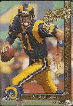 1991 Action Packed - 24K Gold #26G Jim Everett Front