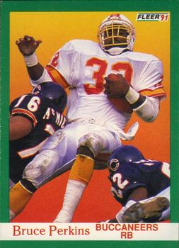 1991 Fleer #379 Bruce Perkins Front