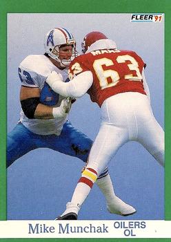 1991 Fleer #71 Mike Munchak Front