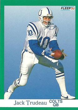 1991 Fleer #86 Jack Trudeau Front