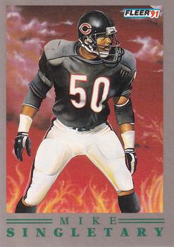 1991 Fleer - Pro-Visions #4 Mike Singletary Front