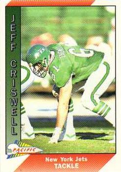 1991 Pacific #378 Jeff Criswell Front