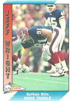 1991 Pacific #37 Jeff Wright Front