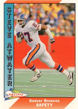 1991 Pacific #111 Steve Atwater Front