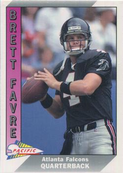 1991 Pacific #551 Brett Favre Front