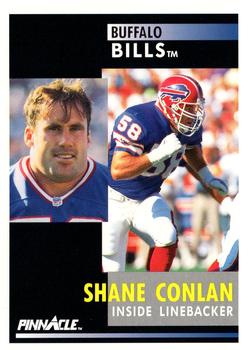 1991 Pinnacle #35 Shane Conlan Front