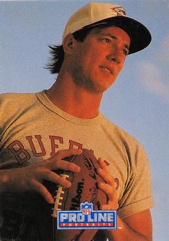 1991 Pro Line Portraits #1 Jim Kelly Front