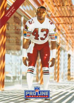 1991 Pro Line Portraits #78 Lonnie Young Front