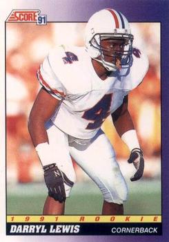 1991 Score #601 Darryll Lewis Front