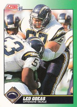 1991 Score #267 Leo Goeas Front