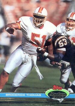 1991 Stadium Club #477 Broderick Thomas Front