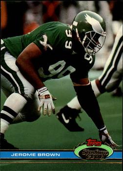 1991 Stadium Club #258 Jerome Brown Front