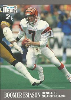 1991 Ultra #15 Boomer Esiason Front