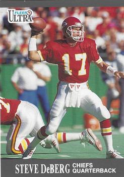 1991 Ultra #64 Steve DeBerg Front