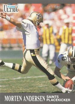 1991 Ultra #204 Morten Andersen Front