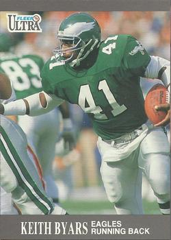 1991 Ultra #229 Keith Byars Front