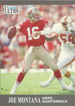 1991 Ultra #251 Joe Montana Front