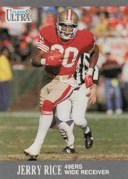 1991 Ultra #254 Jerry Rice Front