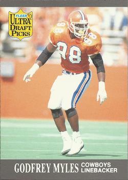 1991 Ultra #292 Godfrey Myles Front