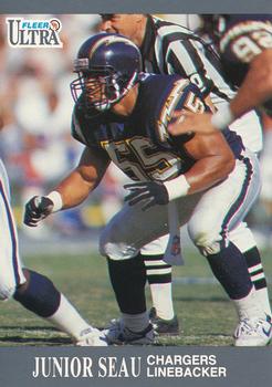 1991 Ultra #129 Junior Seau Front