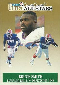 1991 Ultra - Ultra All Stars #3 Bruce Smith Front