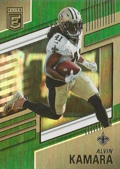 2022 Donruss Elite - Green #34 Alvin Kamara Front