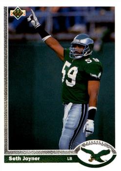 1991 Upper Deck #284 Seth Joyner Front