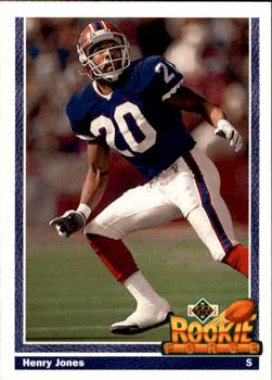 1991 Upper Deck #615 Henry Jones Front