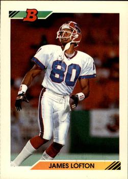 1992 Bowman #4 James Lofton Front