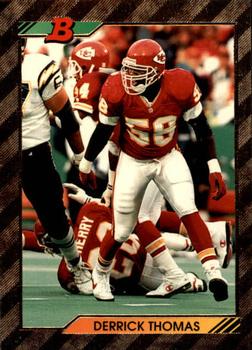 1992 Bowman #494 Derrick Thomas Front