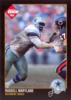 1992 Collector's Edge #241 Russell Maryland Front