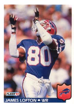 1992 Fleer #24 James Lofton Front