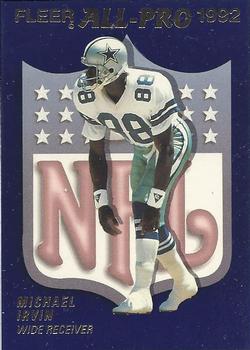 1992 Fleer - Fleer All-Pro 1992 #6 Michael Irvin Front