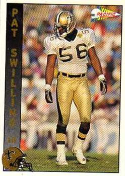 1992 Pacific #204 Pat Swilling Front