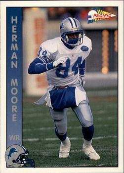 1992 Pacific #90 Herman Moore Front